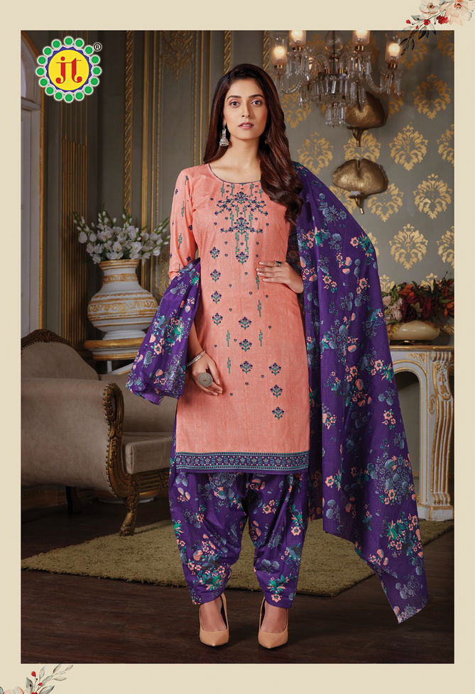 Jt Avantika 15 Printed Cotton Casual Daily Wear Dress Material Collection